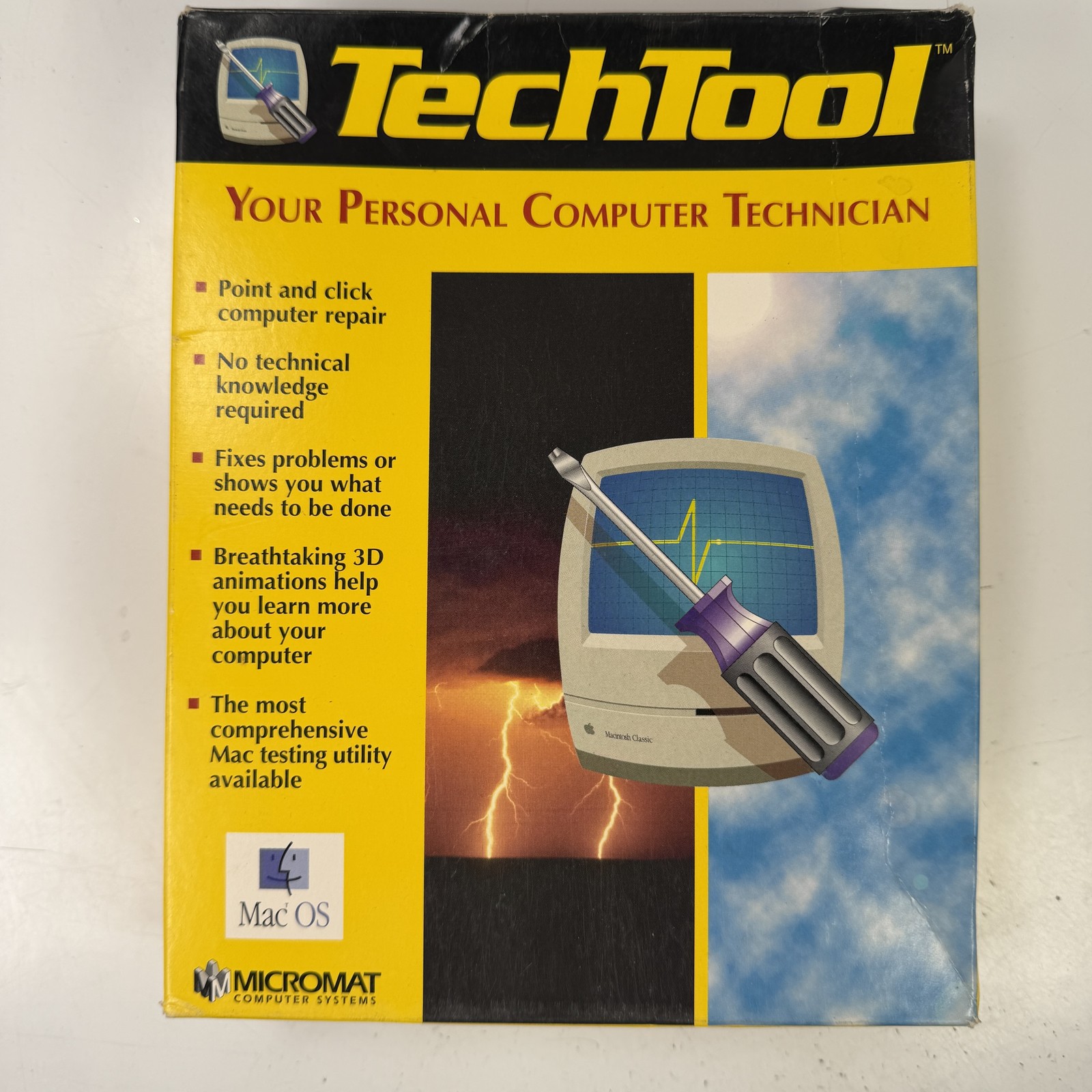 Micromat TechTool Pro 2 Mac OS System 7+ Diagnostics Utility Software Floppy