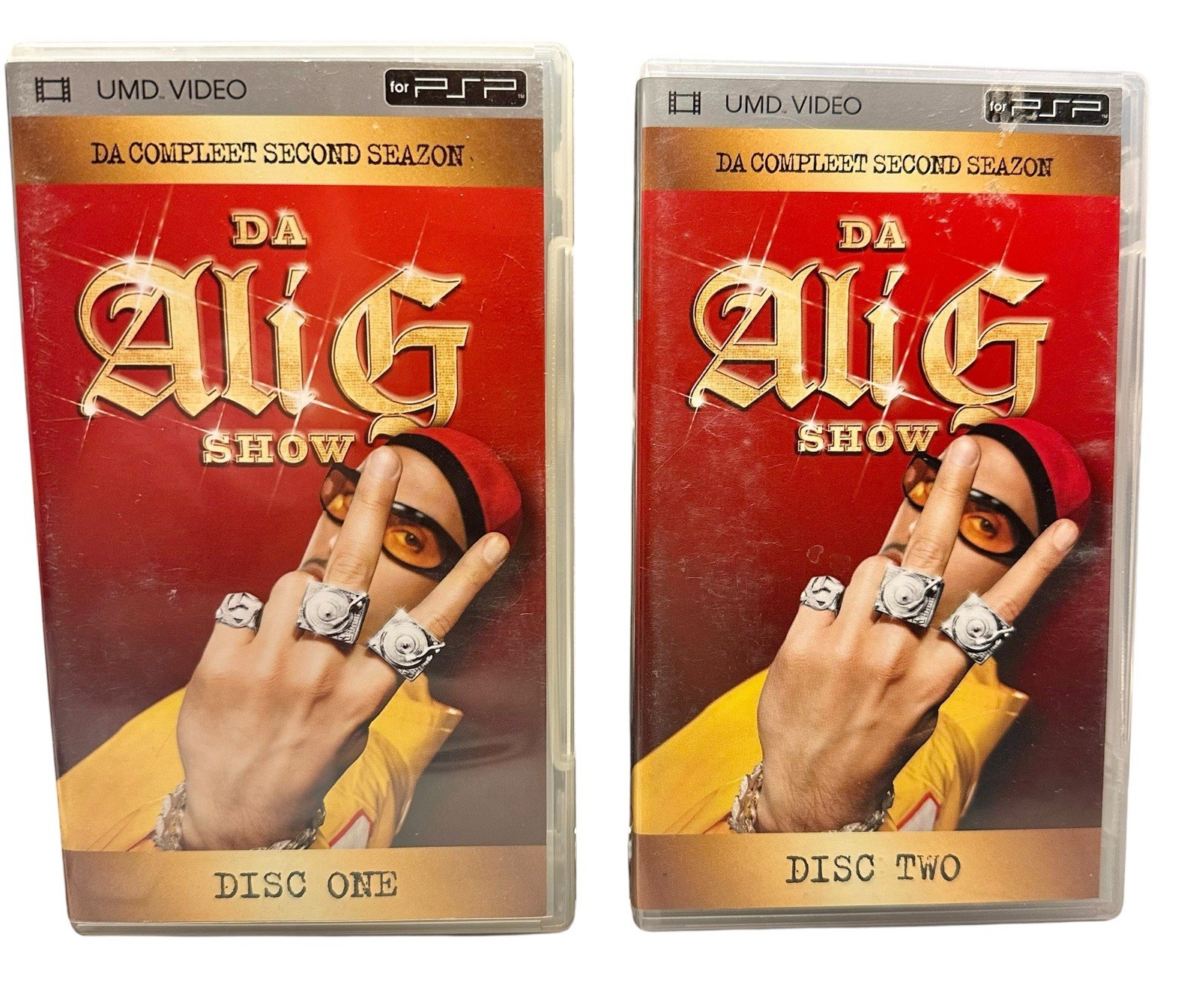 Da Ali G Show Disc One 1 And 2 Two UMD Borat Bruno Sacha Baron Cohen PSP