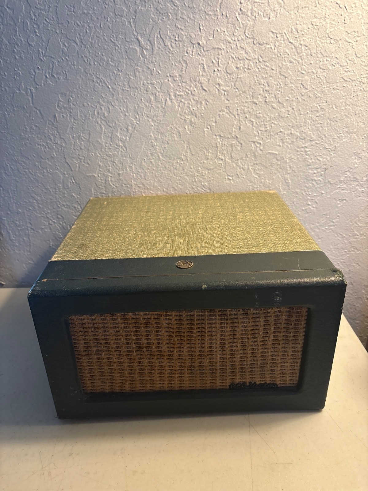 VTG 50S RCA VICTOR 6-EY-3B SUITCASE 45 PHONOGRAPH - PROJECT/RESTORATION