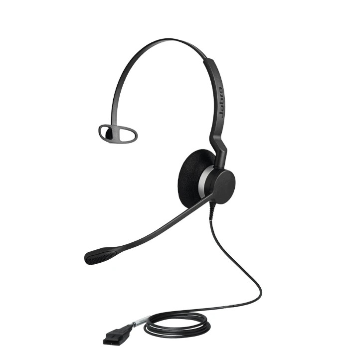 Jabra Biz 2300 QD Mono Headset 2303-820-105 Noise Canceling NEW