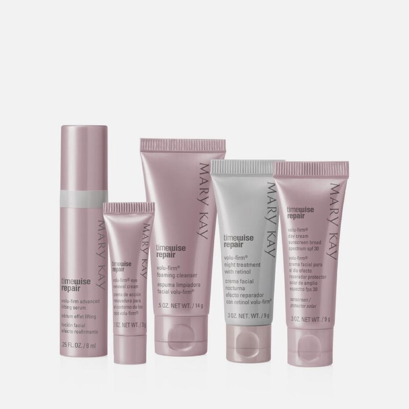 Timewise Repair Volu-Firm Travel Set Travel Size Skincare 5 travel size products