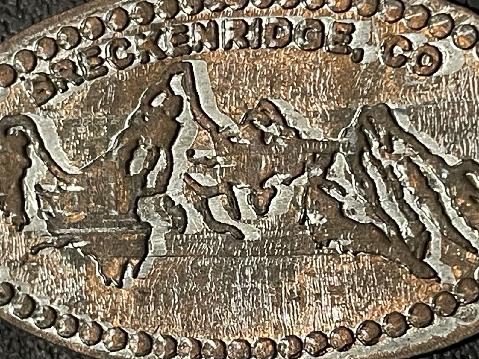 Breckinridge Colorado Zc Elongated Penny #030707