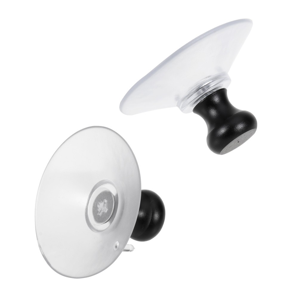 2pcs Black Aluminum Head Sucker Phone Screen Opening Tool 4.2mm