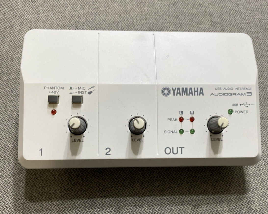 YAMAHA Audiogram 3 USB Audio Interface.