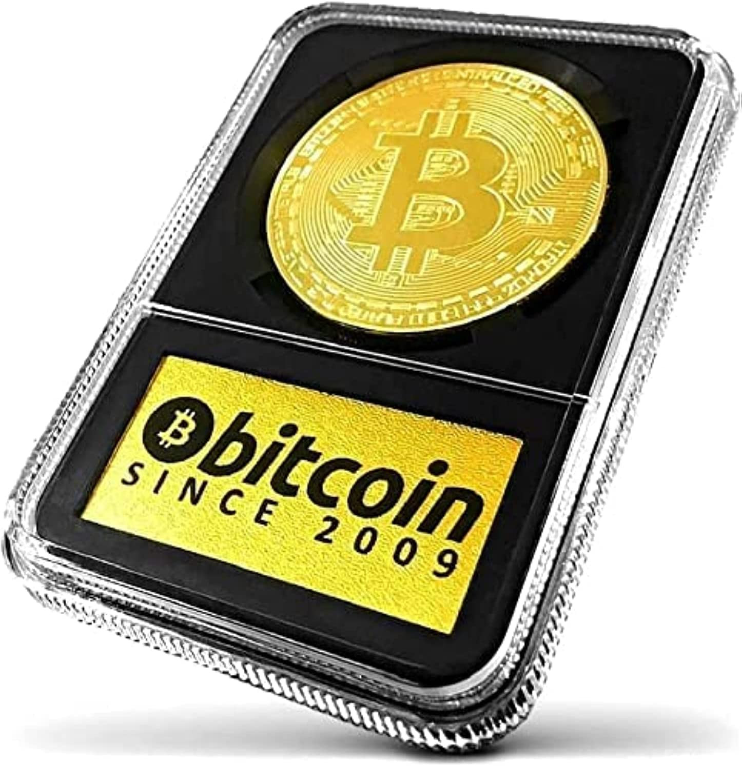Bitcoin Coin in Collector'S Edition Case: Limited Edition Physical Gold Coin wit