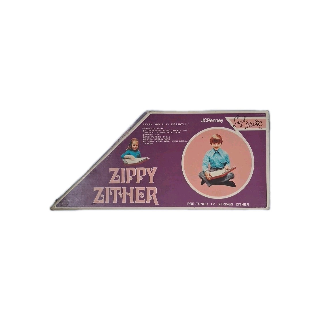 Zippy Zither Sound Of Music 12 String Musical Instrument