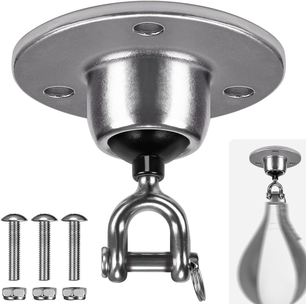Speed Bag Swivel - Stainless Steel Speedbag Swivel with 360° Rotation