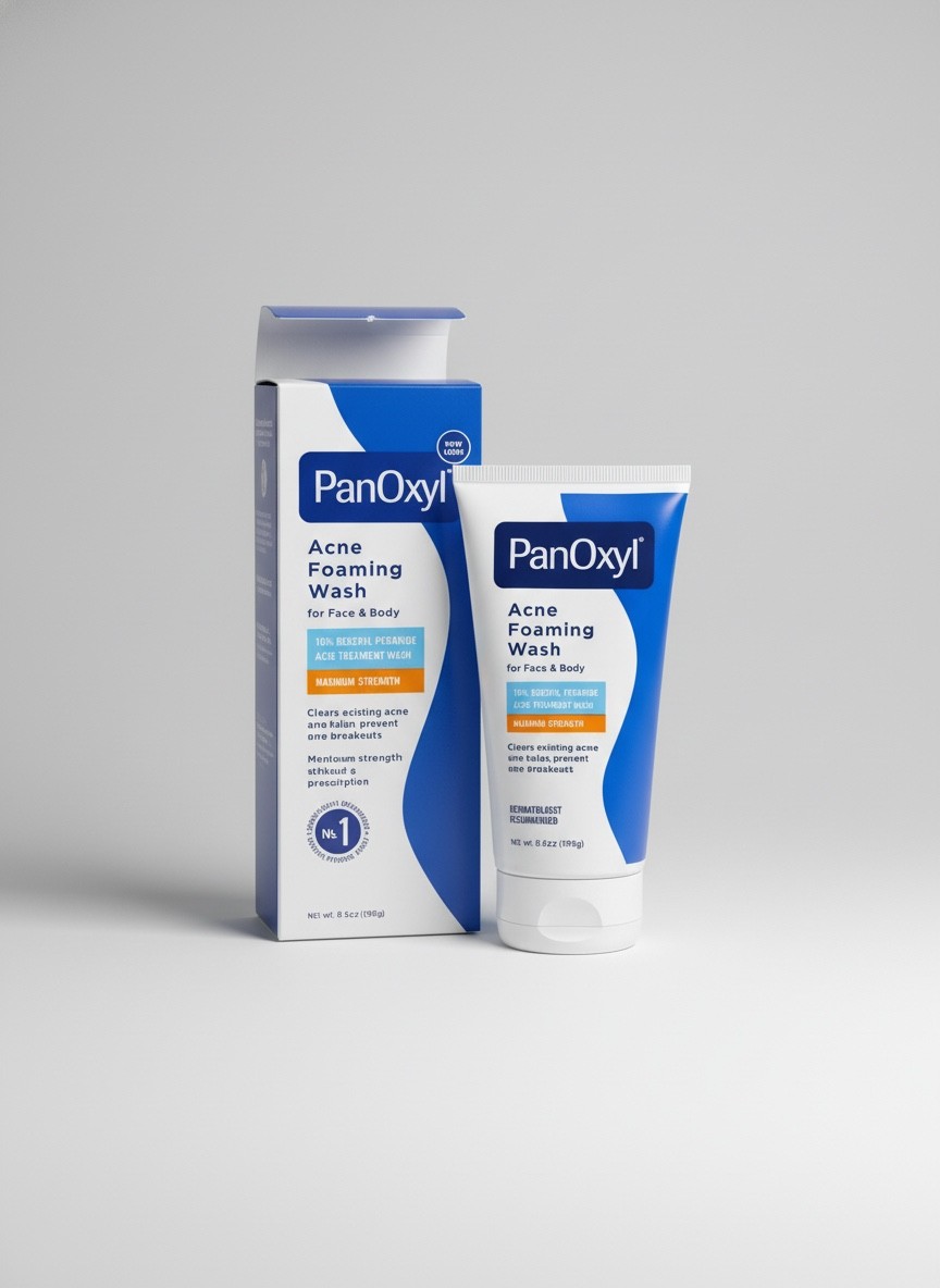 PanOxyl Acne Foaming Wash 10%- 5.5oz Exp. 05/2027