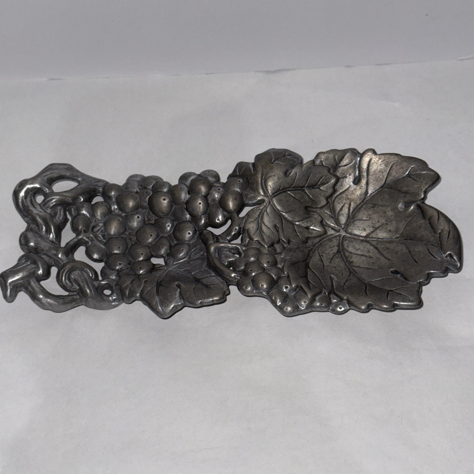 Arthur Court Grapevine Spoon Rest Aluminum 1993