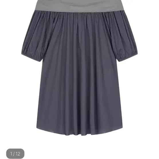 Amorshaee Back Ribbon Top Grey 2026.02.05 Purchase