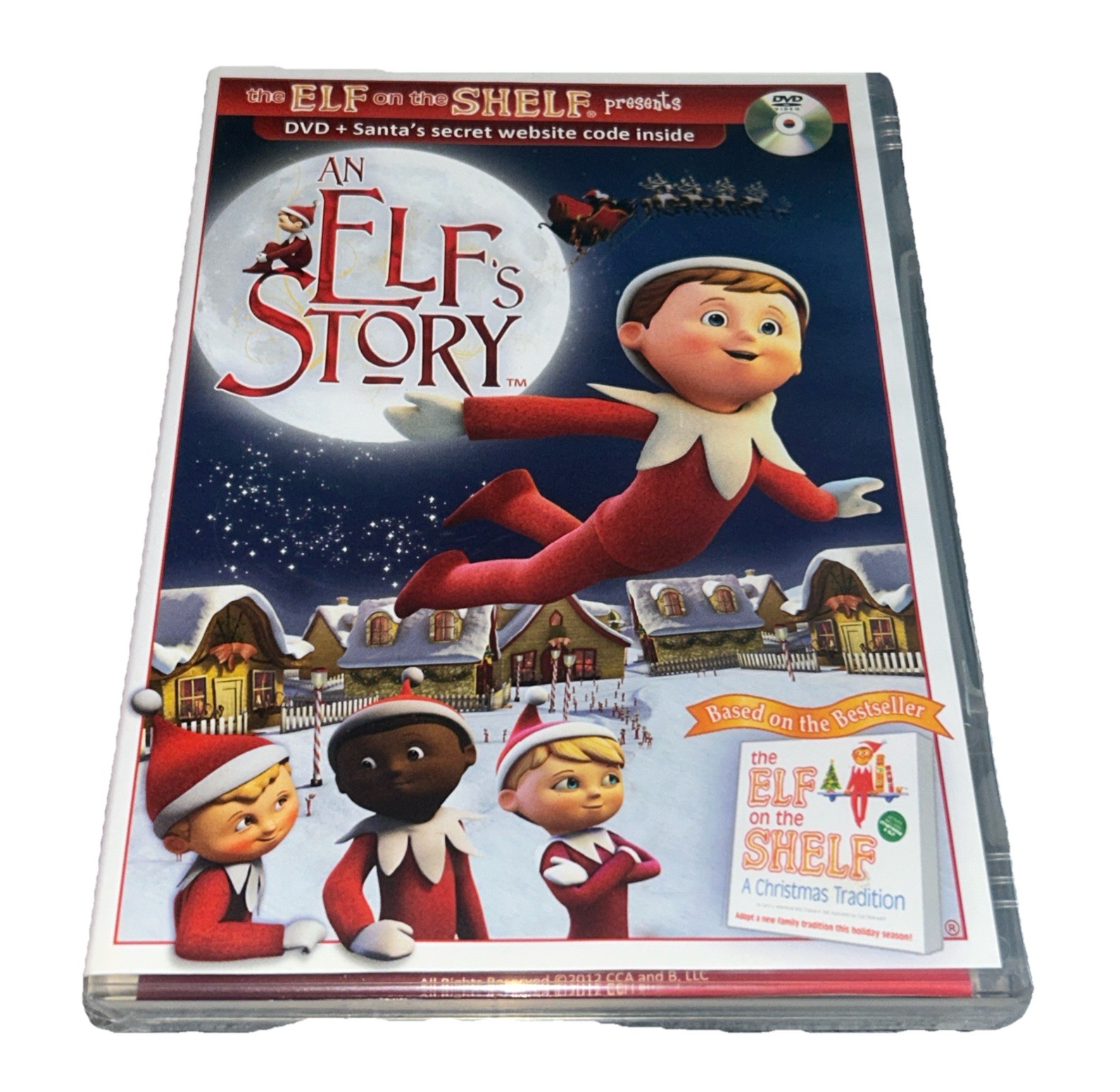 THE ELF ON THE SHELF - An Elf's Story DVD NEW/SEALED