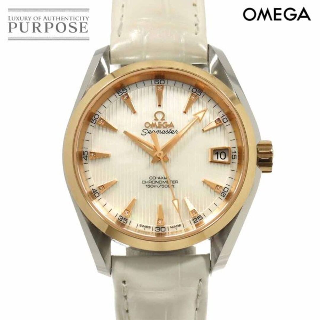 OMEGA Seamaster Aqua Terra Combo 231 23 39 21 55 001 Men s Watch 11P Diamond Dat
