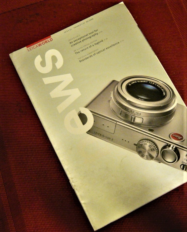 Vintage Genuine Leica World News Magazine Feb. 2005