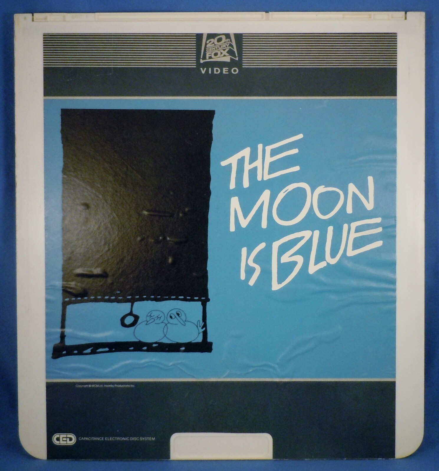 RCA CED VIDEODISC! - THE MOON IS BLUE with William Holden & David Niven