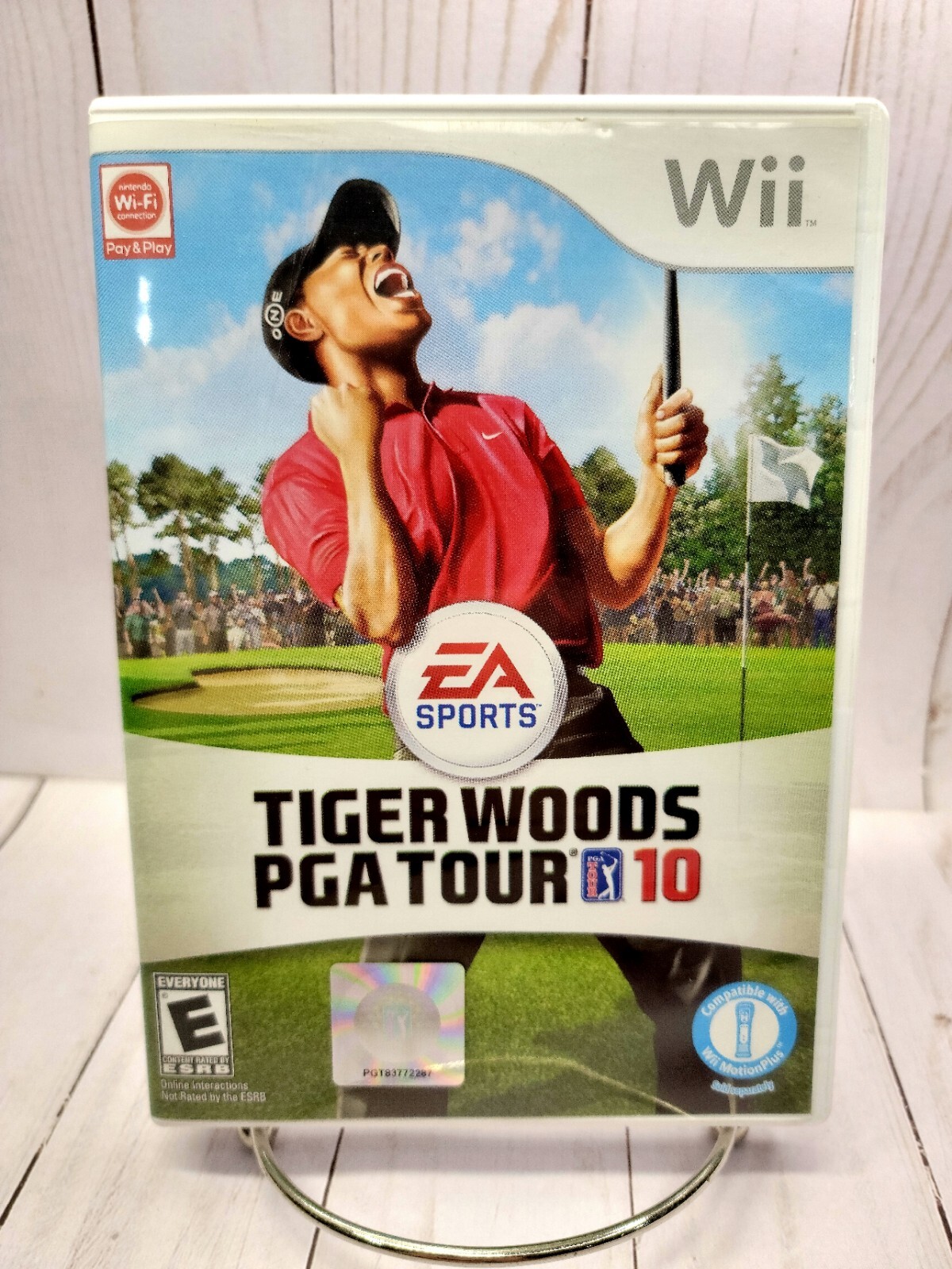 Tiger Woods PGA Tour 10 (Nintendo Wii, 2009) Case & Manual Only *No Game Disc*