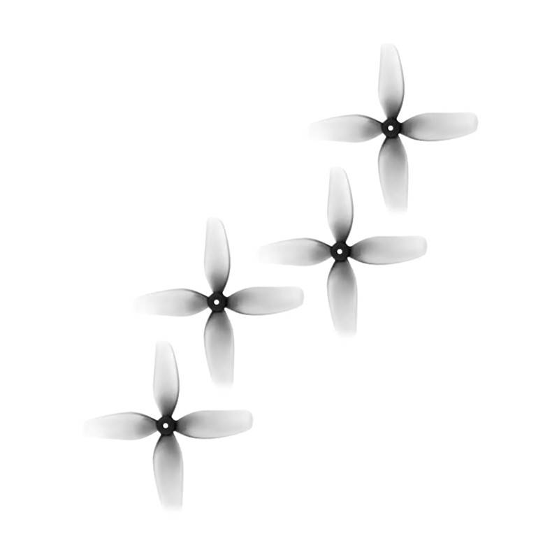 HQProp Ultralight 1.8x1.1x4 4-Blade Whoop Prop Gray CW CCW for Tiny Whoop 4pcs