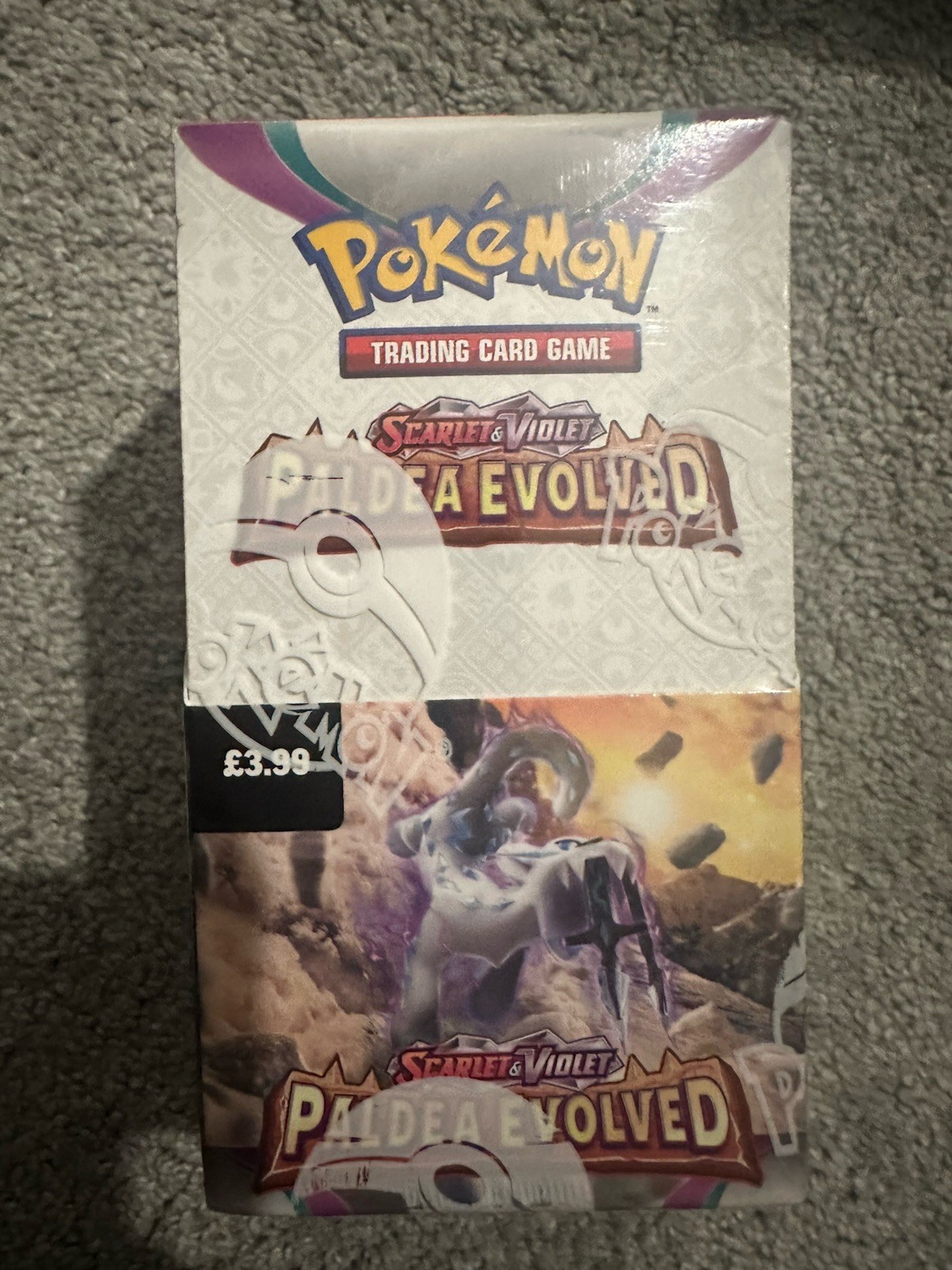 Pokémon TCG Scarlet & Violet Paldea Evolved Half Booster Box 18 Packs Sealed  
