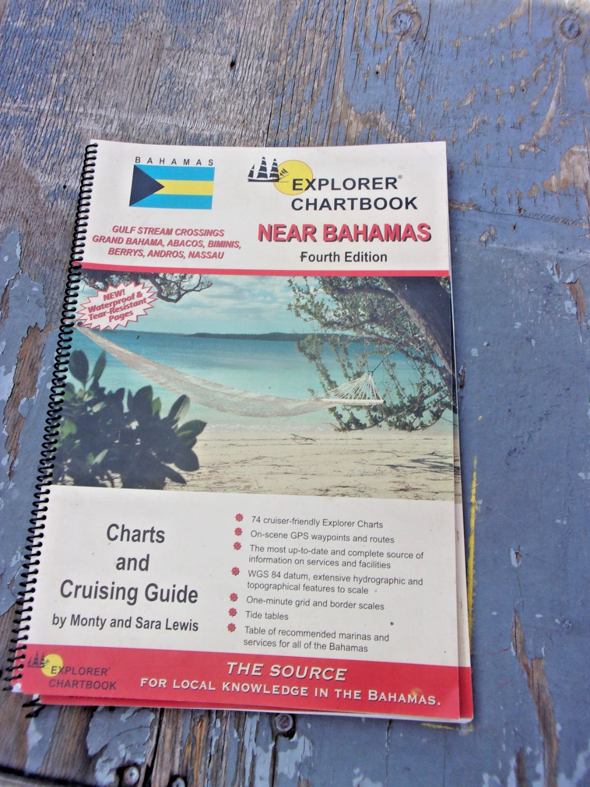 Explorer Chartbook Crusing Boat Marine Near Bahamas fourth edition