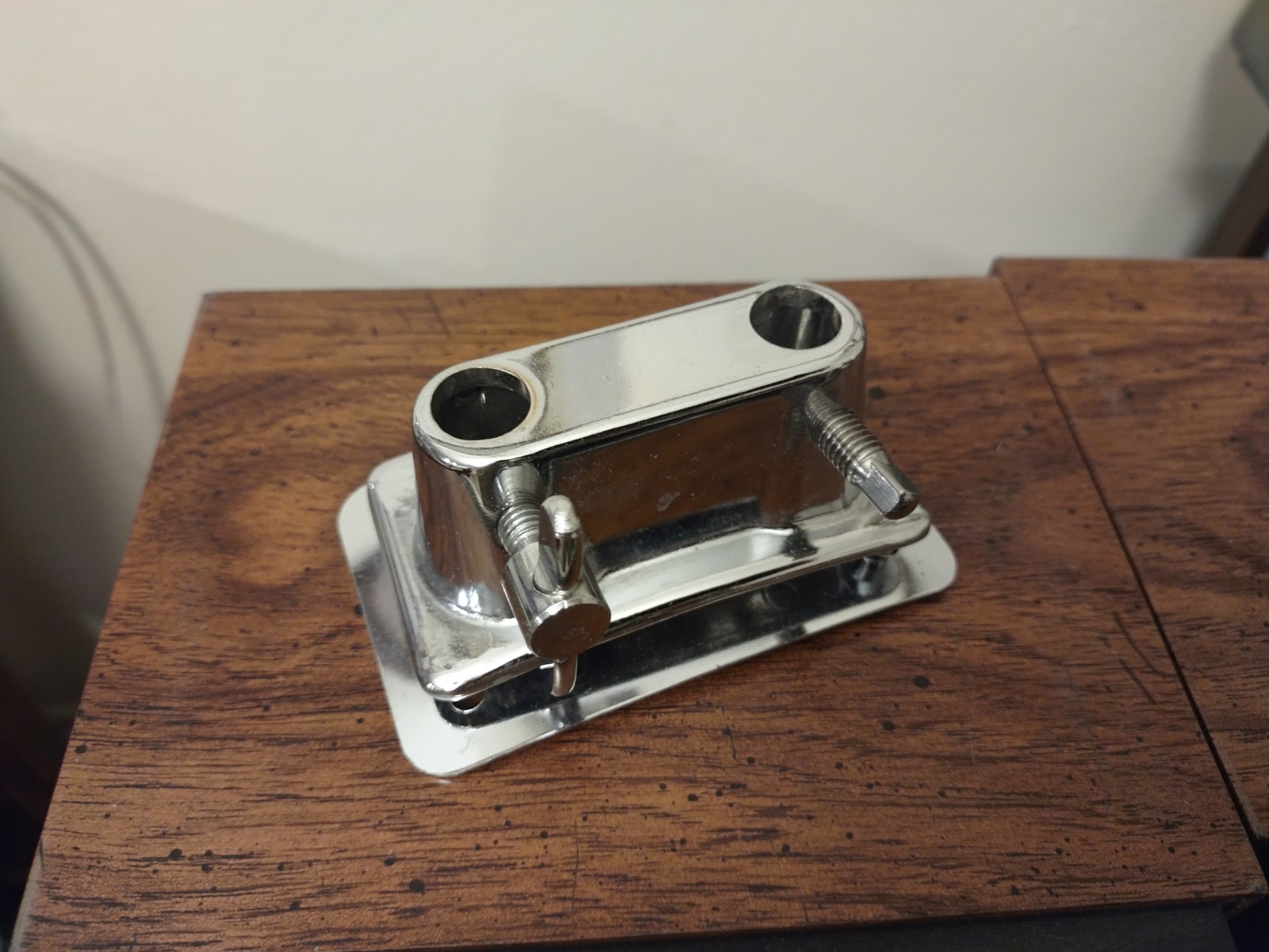 Vintage  Bass Drum  Mount , Good Condition, wing nut needed, brand unknown