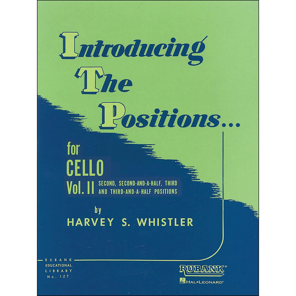 Hal Leonard Introducing The Positions Cello Vol 2 2nd 2 1/2 3rd 3 1/2 Positions