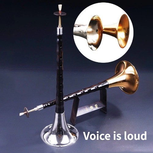 Chinese Ebony Suona Adults Practice Blow Suona TraditionalProfessional Folk Horn