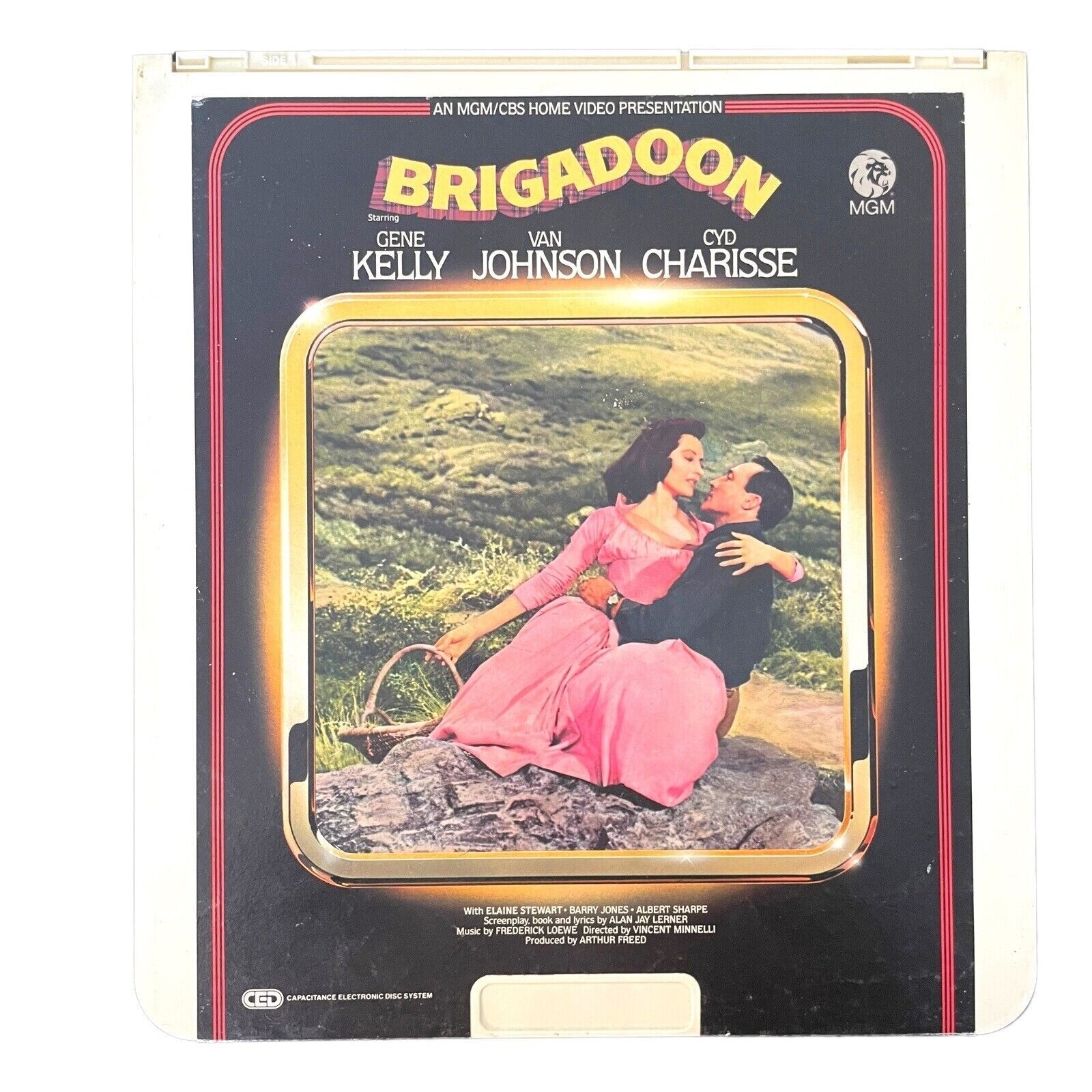 Brigadoon Film CEDs VideoDisc Gene Kelly Broadway Musical 1981 Movie