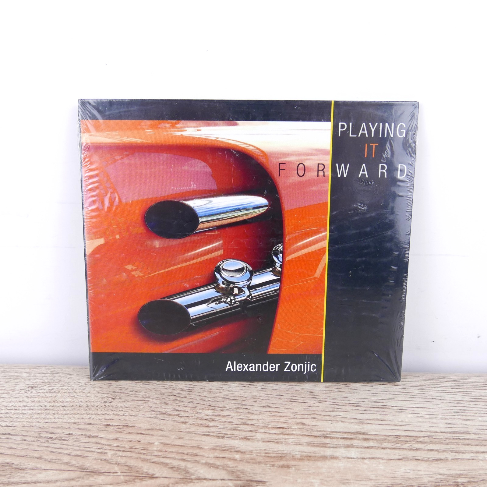 Playing It Forward by Alexander Zonjic, 2020 CD, Jazz Flute - NEW SEALED