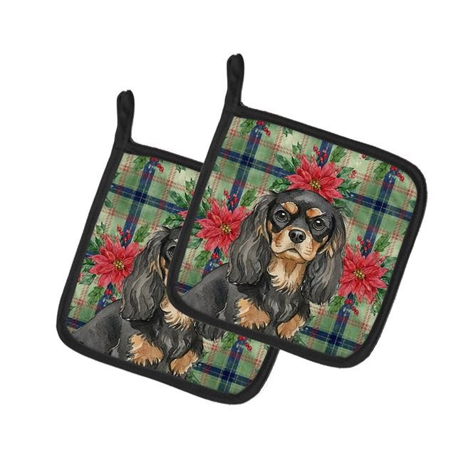 Carolines Treasures WDK8562PTHD Unisex Adult Black & Tan Cavalier Spaniel Chr...