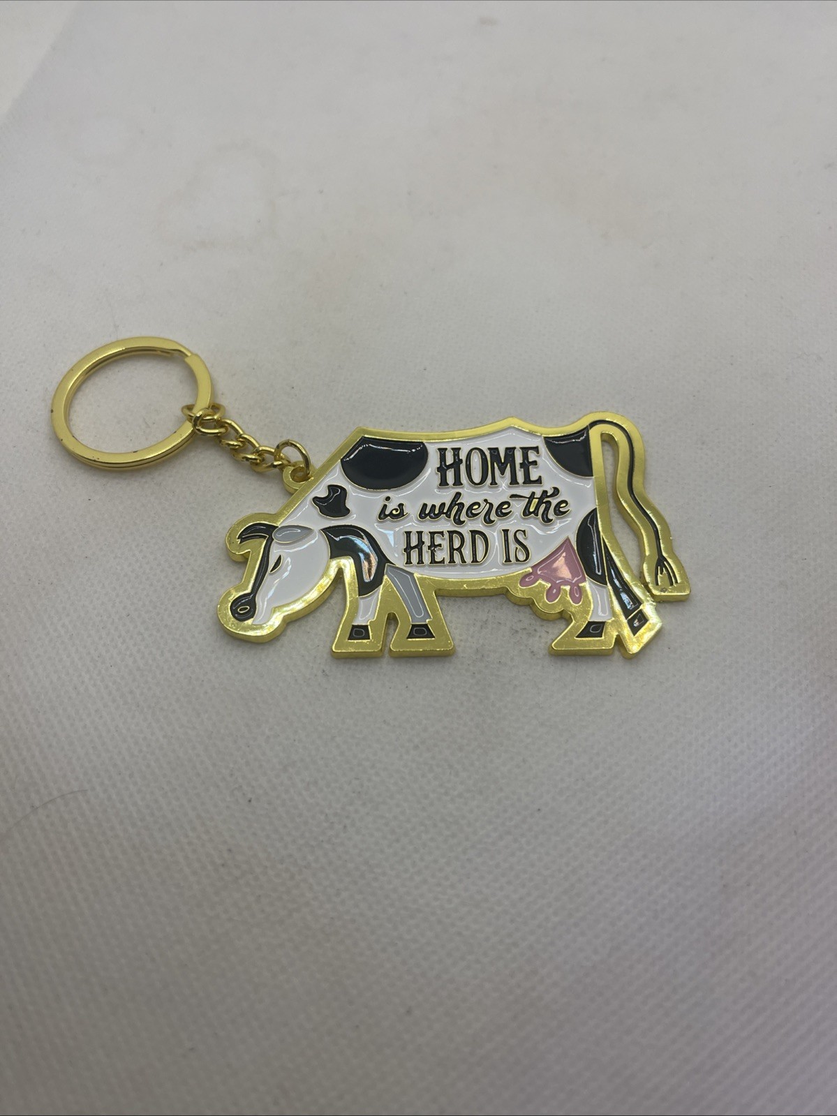 Home Is Where The Herd is  - Novelty Keychain