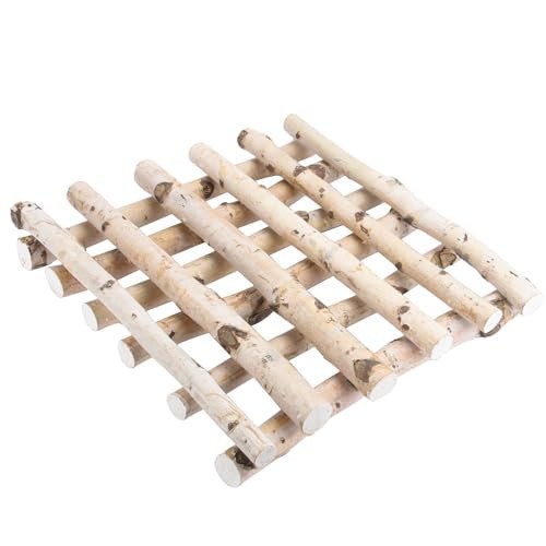 Natural Birch Logs for Fireplace Decor&Crafts - Pack Rustic Birch Branches 12