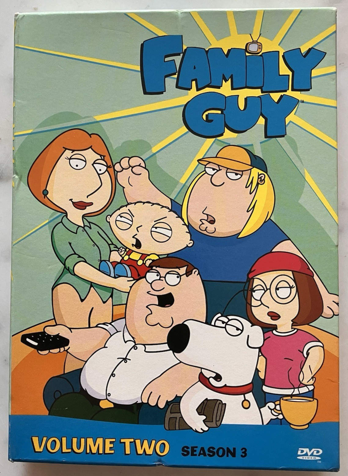 Family Guy Volume 2 DVD Season 3 + Never before seen unaired episode
