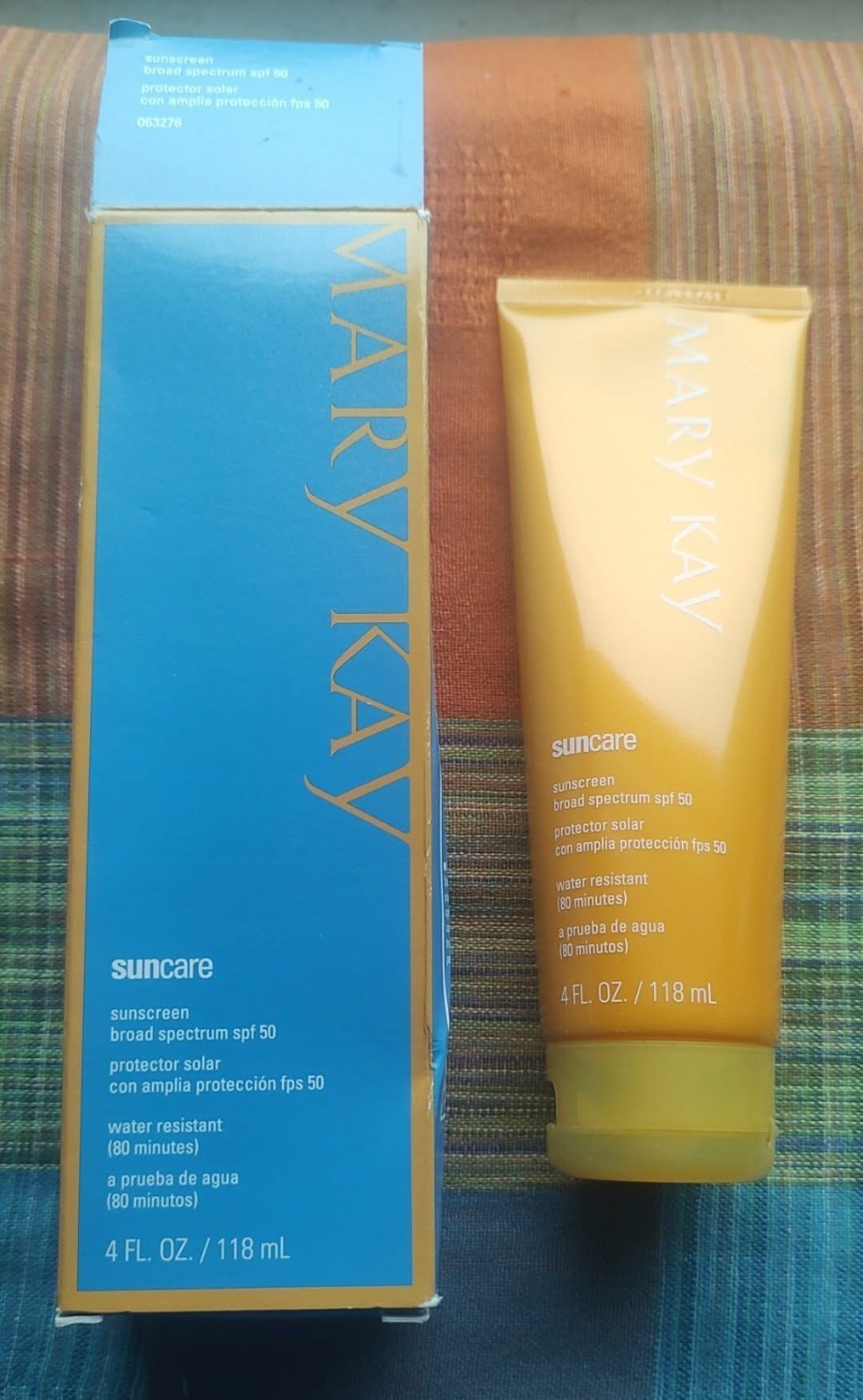 Suncare Sunscreen by Mary Kay. Broad Spectrum SPF50 4oz #063276 (New With Box)