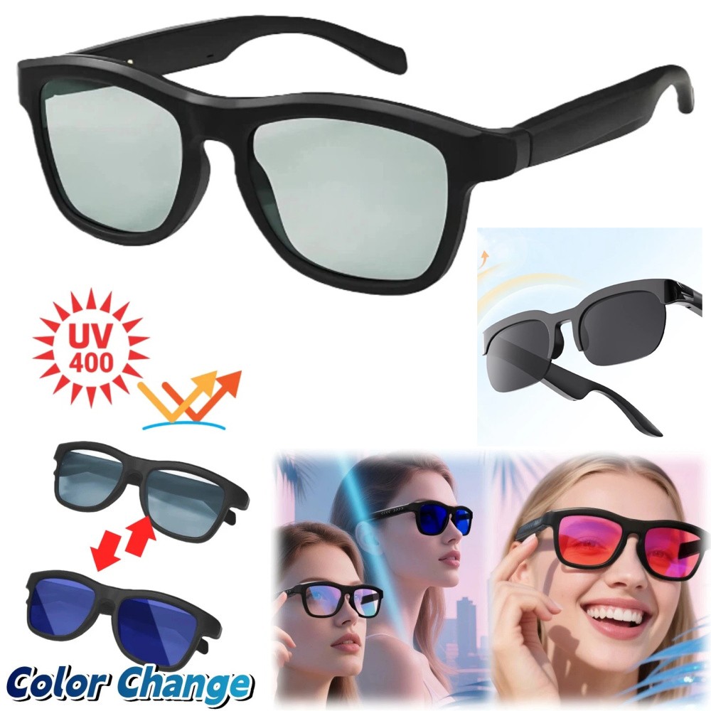 Smart Glasses Earphones 150+ Language Voice Translation AI Translator Glasses