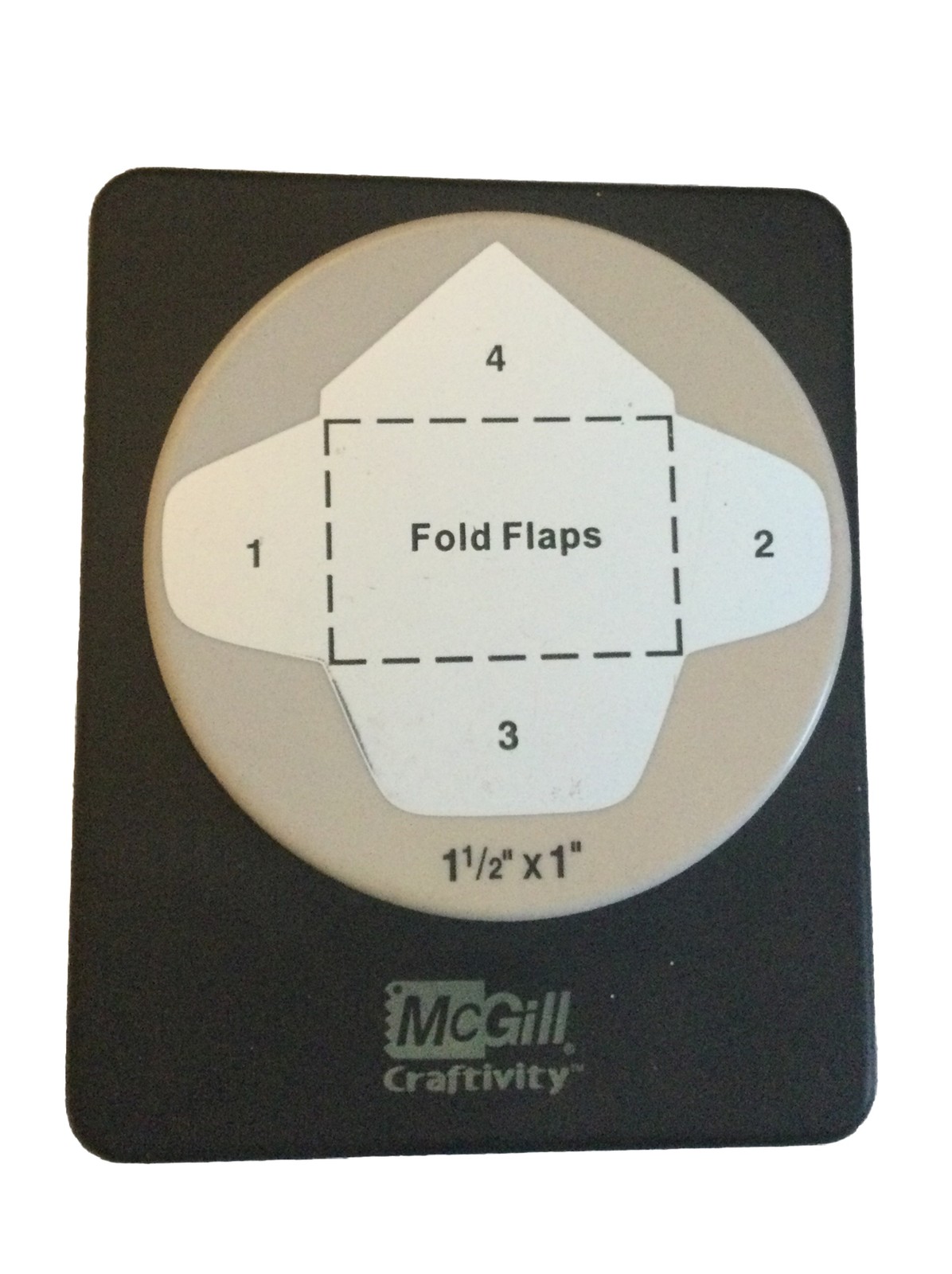 McGill Creativity Mini Envelope Paper Punch 1 1/2” X 1” Scrapbook Journal Craft