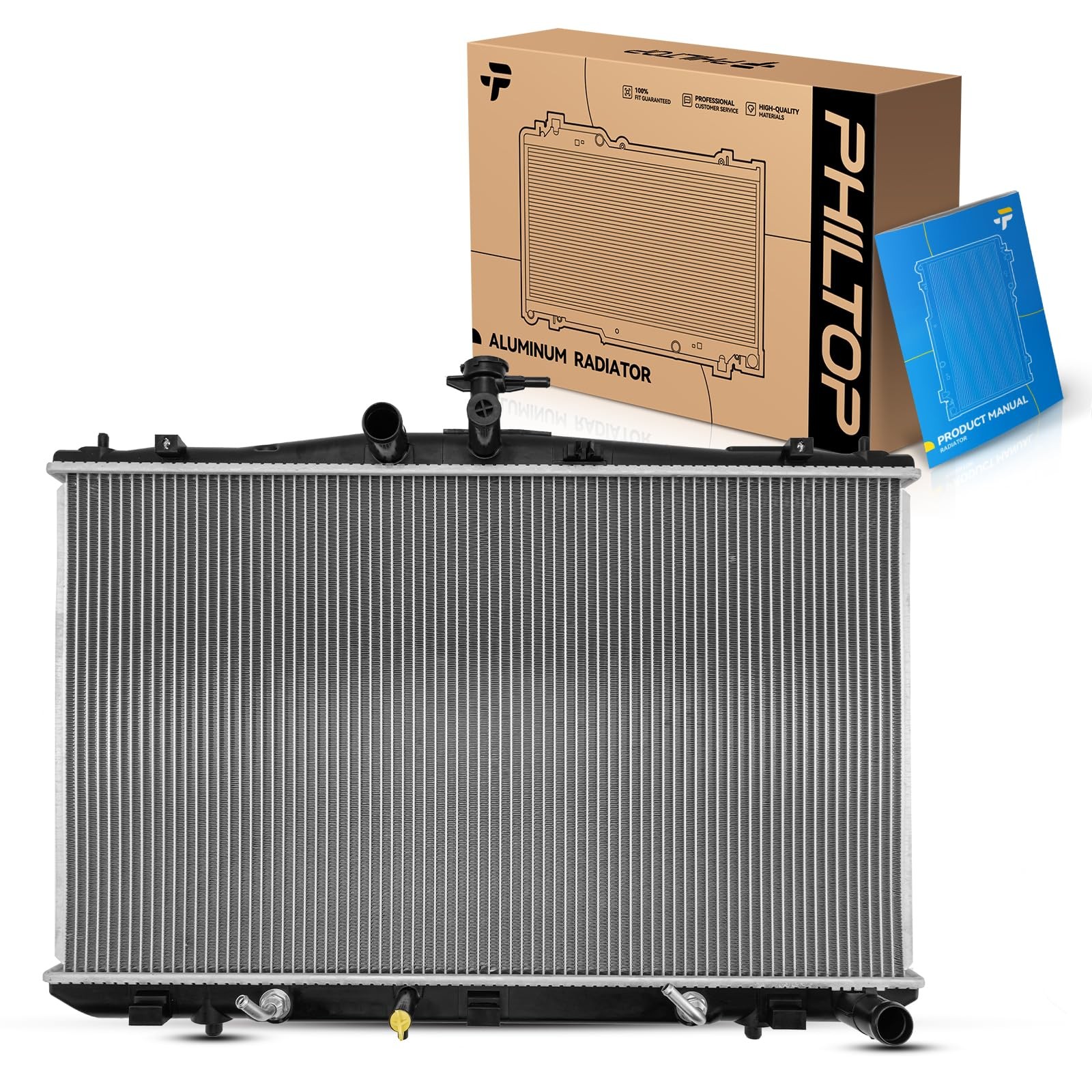 Radiator Fit for Sienna 2011-2016 RX350 2012-2015 CU13116 PHILTOP Engine Coolant