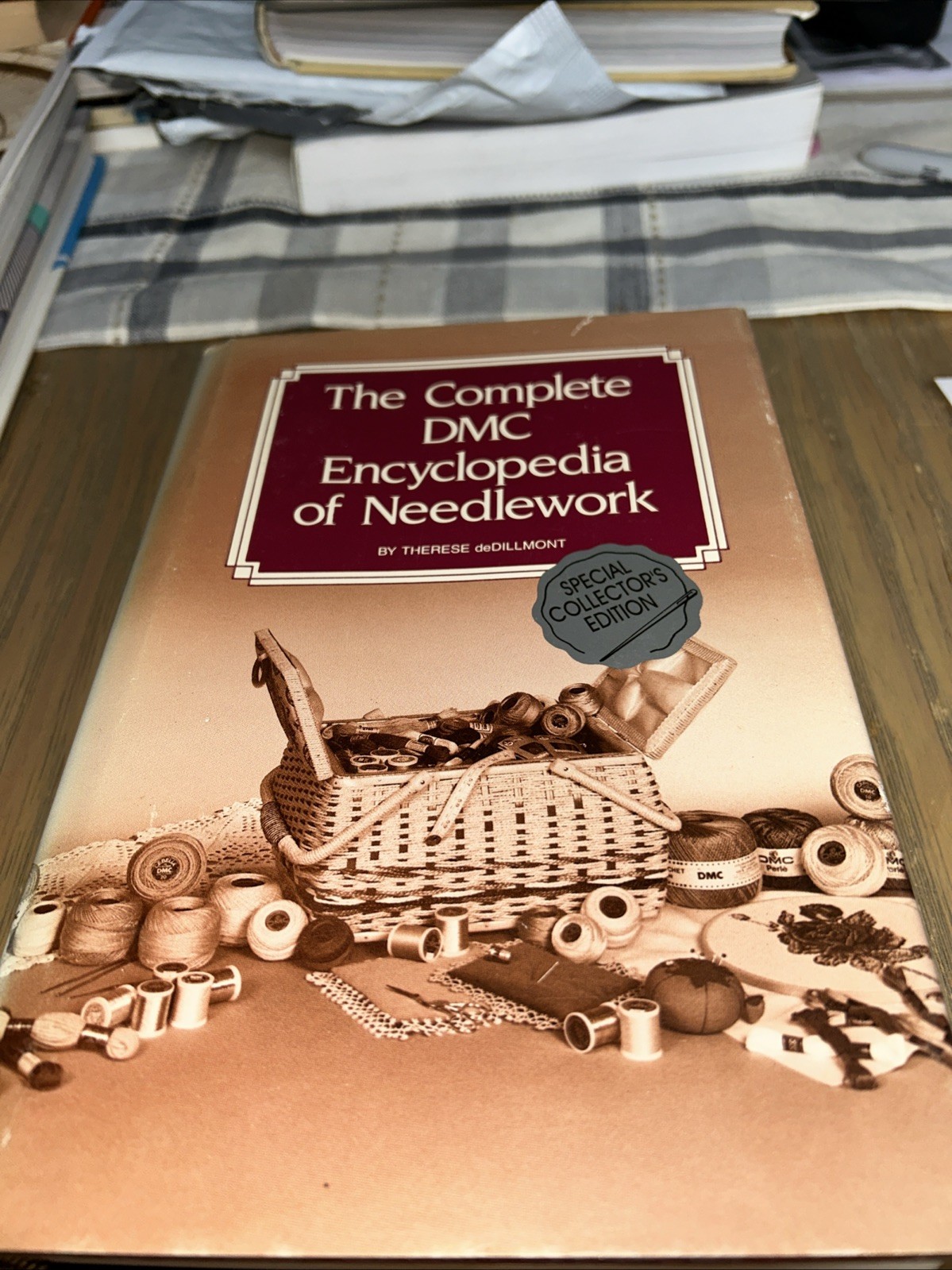 Book. The Complete DMC Encyclopedia of Needlework, By Therese deDillmont, 1978 