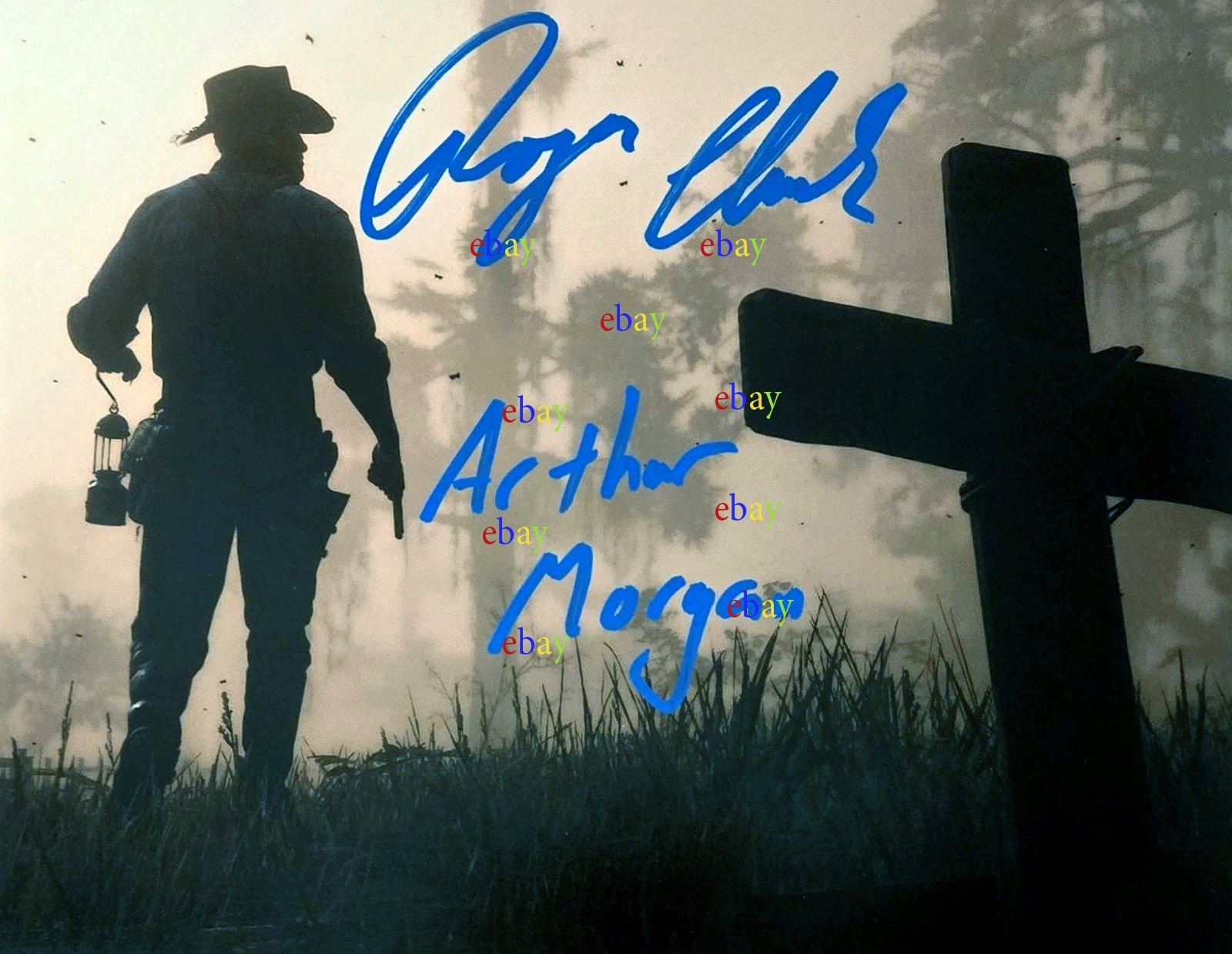 Arthur Morgan Red Dead Redemption Roger Clark Signed 8x10 Photo Reprint