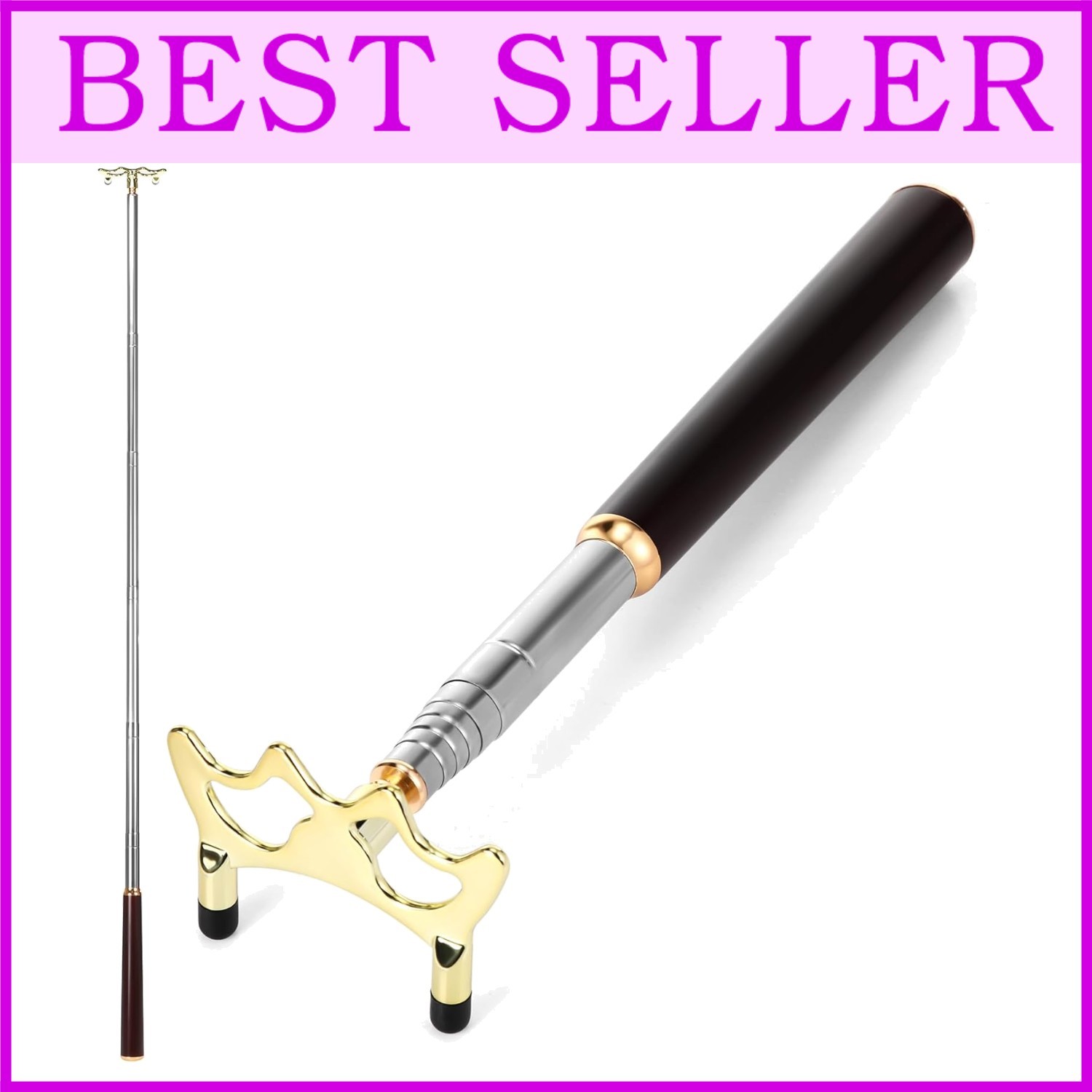 Pool Cue Rest Bridge - Adjustable Billiards Stick Accessory