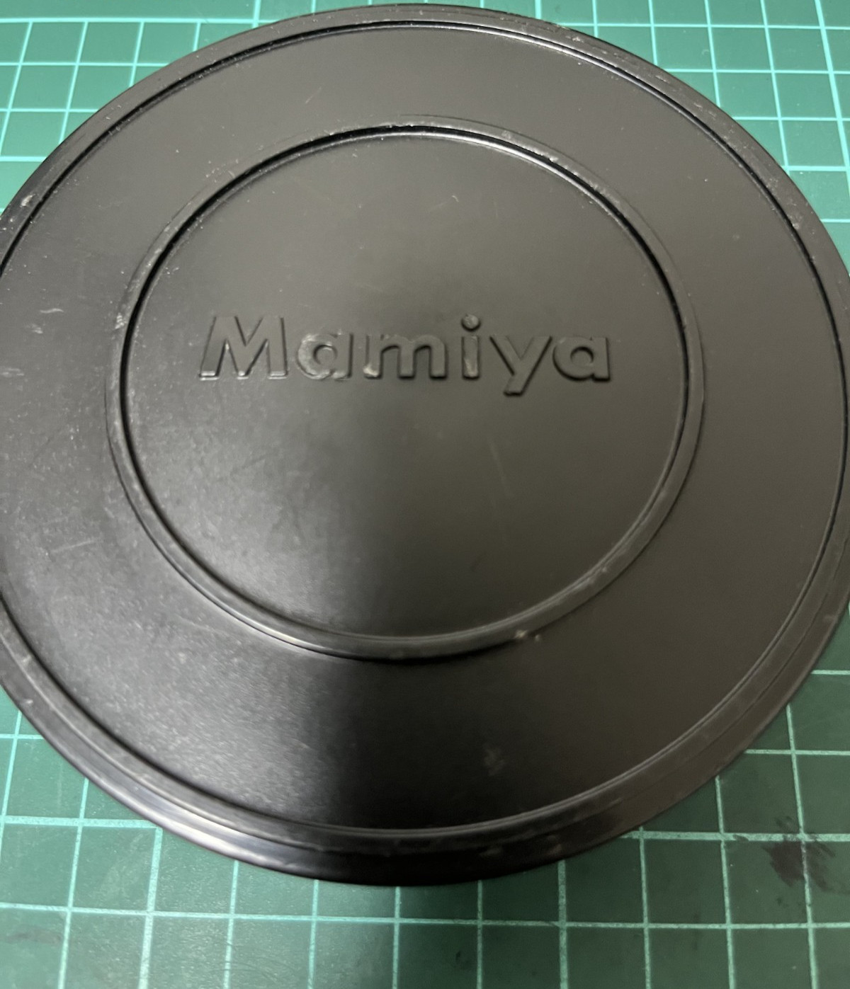【NEAR MINT+】 Mamiya 37mm Front Lens Cap Fisheye 112mm 112 φ From JAPAN #J12