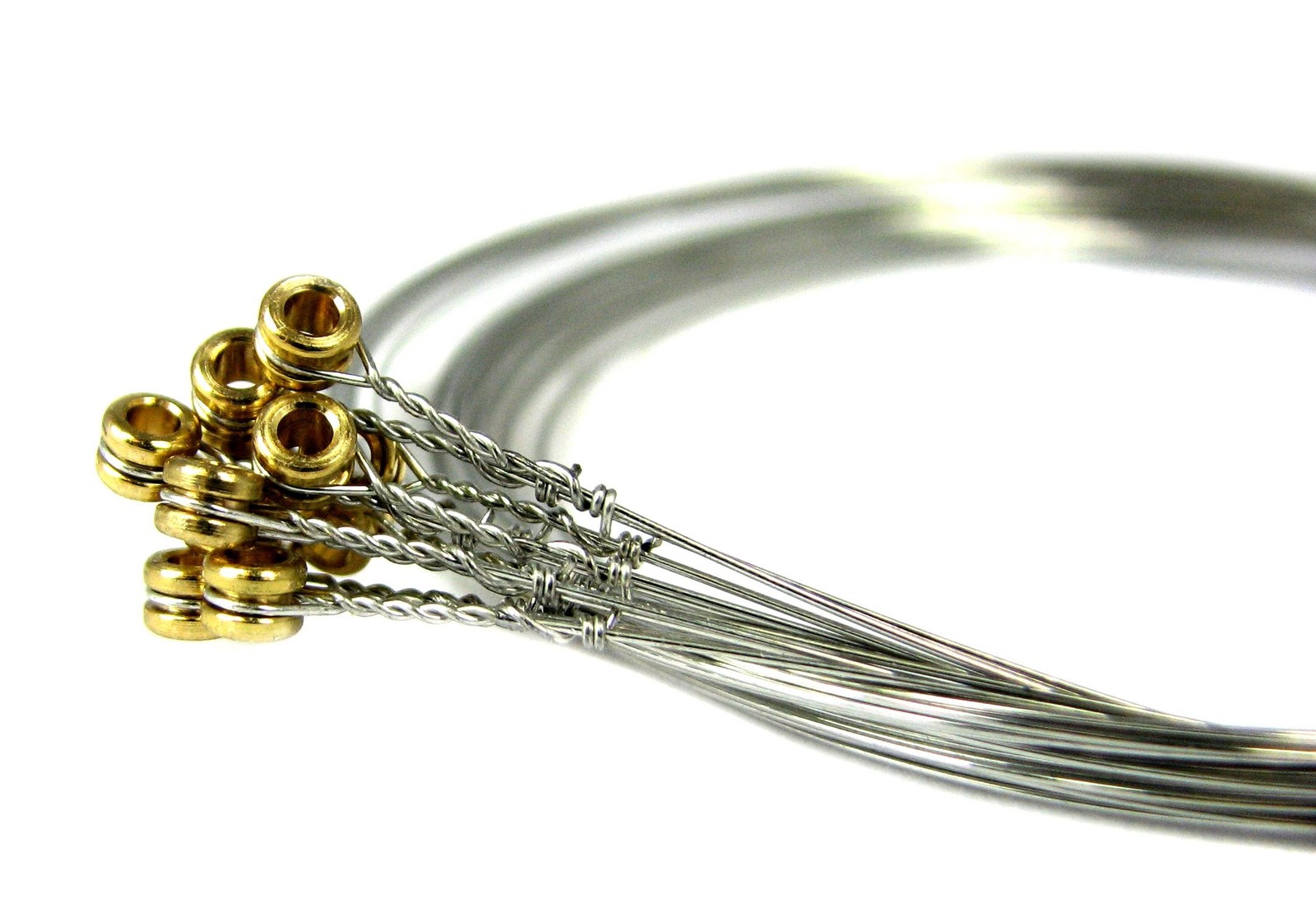 12-pack 17-gauge (.017-inch) Plain Steel/Unwound Guitar Strings - Made in the...