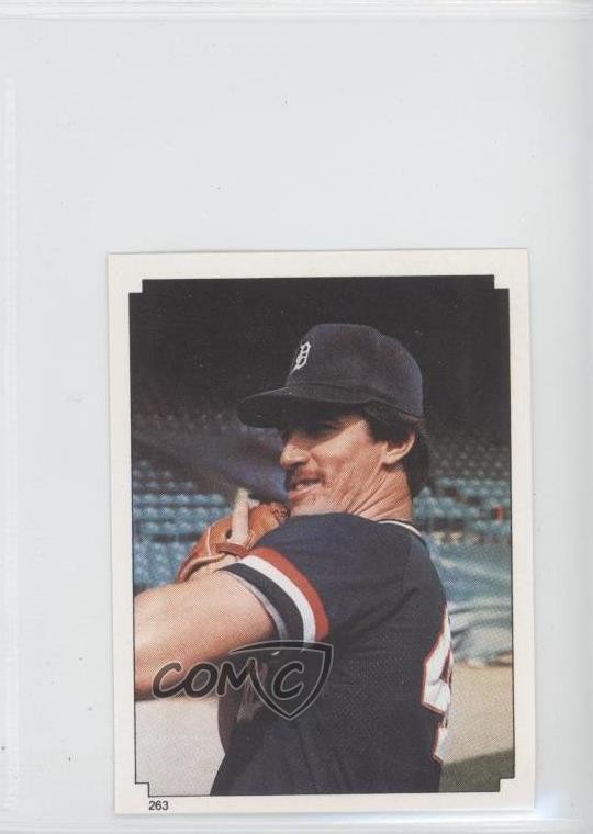 1984 Topps Album Stickers Jack Morris #263 HOF 0o9