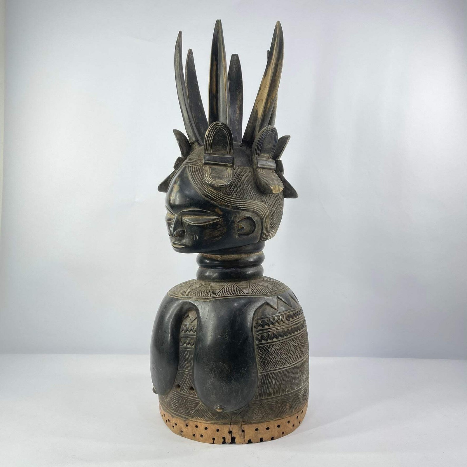 Mende Sowei Sande Society Headcrest Liberia