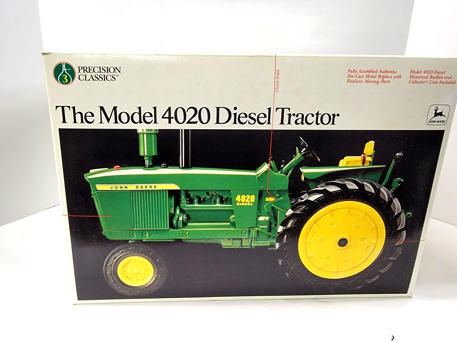 JOHN DEERE 4020 PRECISION CLASSIC #3 *NIB 1/16 SCALE NEVER OPENED.