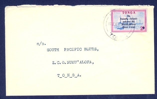 TONGA SC #183 PEACE CORPS OVPT LOCAL USAGE