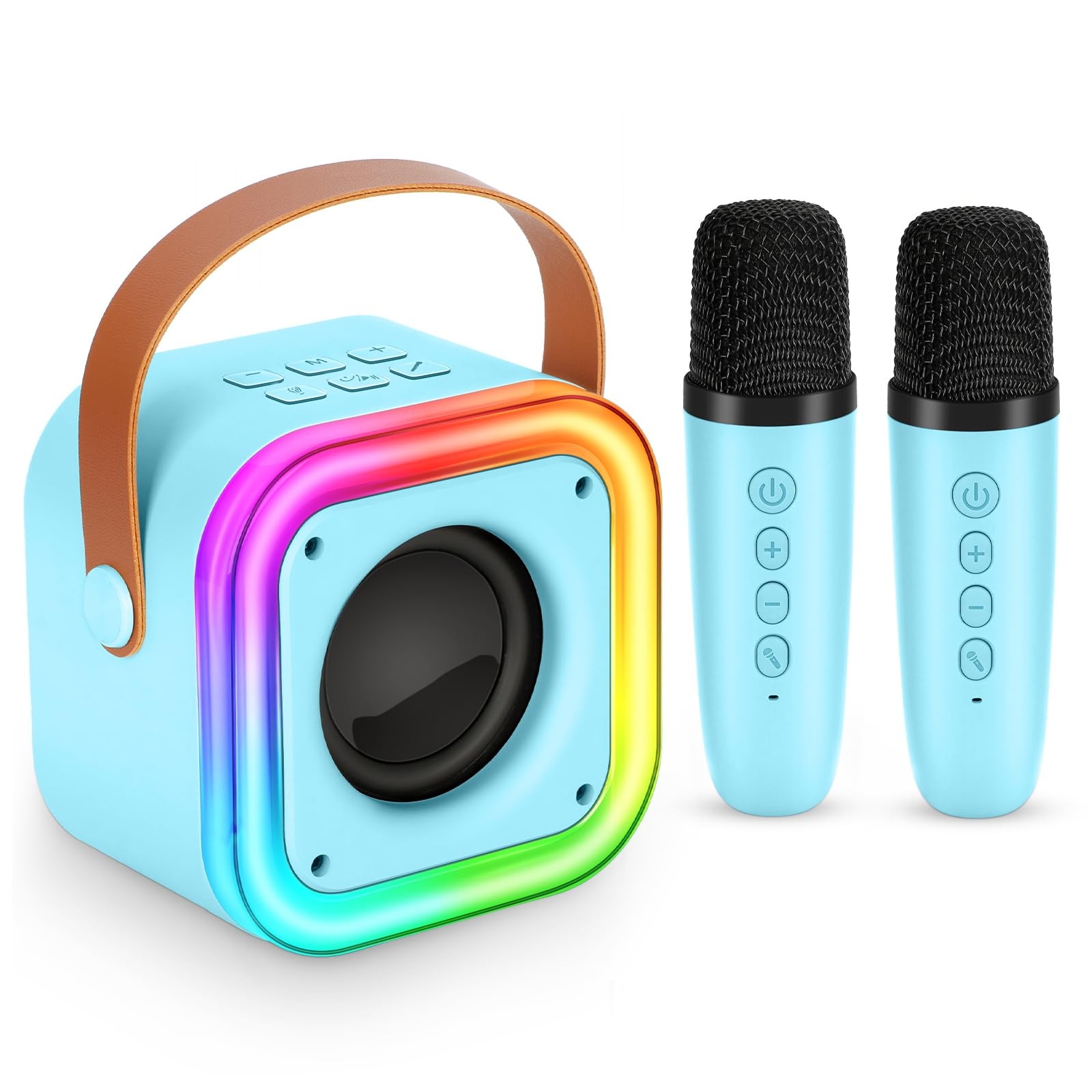 Mini Karaoke Machine for Kids, Girl Toys Gifts, Kids Karaoke Wireless Microph...