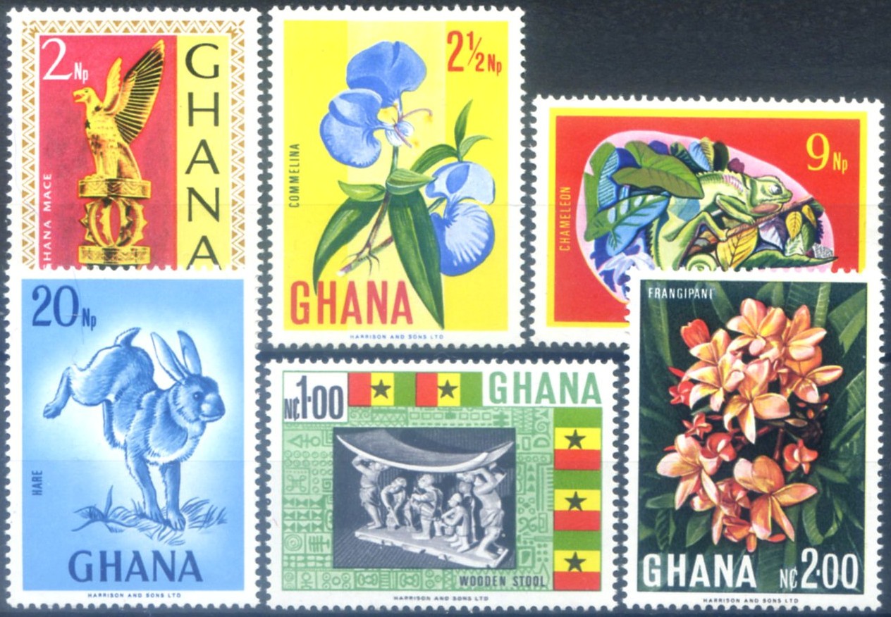 Ghana. Full vintage 1967.