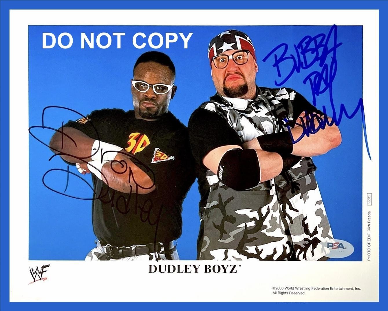 Dudley Boyz WRESTLING LEGENDS 2X Signed Autographed REPRINT 8x10 Photo RP