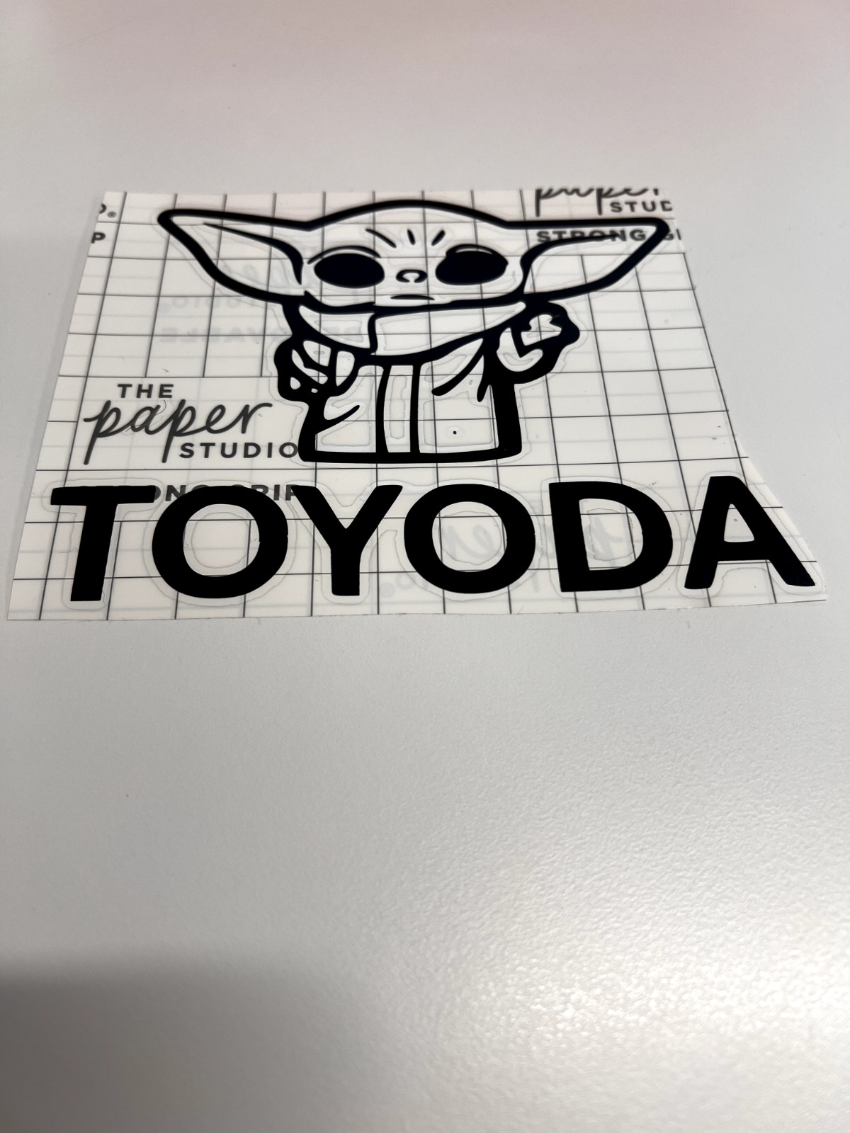 Vinyl Decal Sticker Waterproof Car Window Laptop Wall Graphic Toyoda