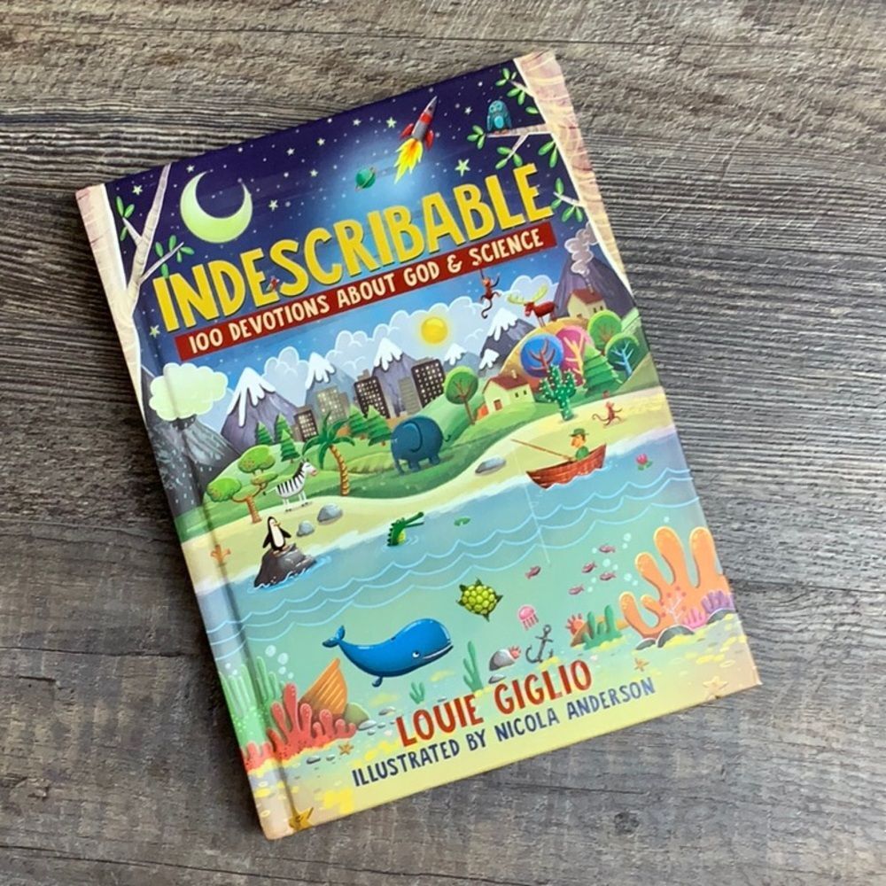 NEW Indescribable 100 Devotions About God & Science by Louie Giglio