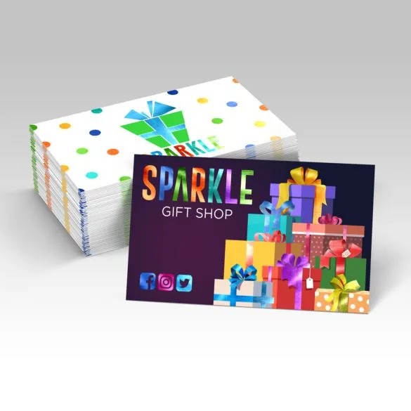 Full-Color Foil Business Cards